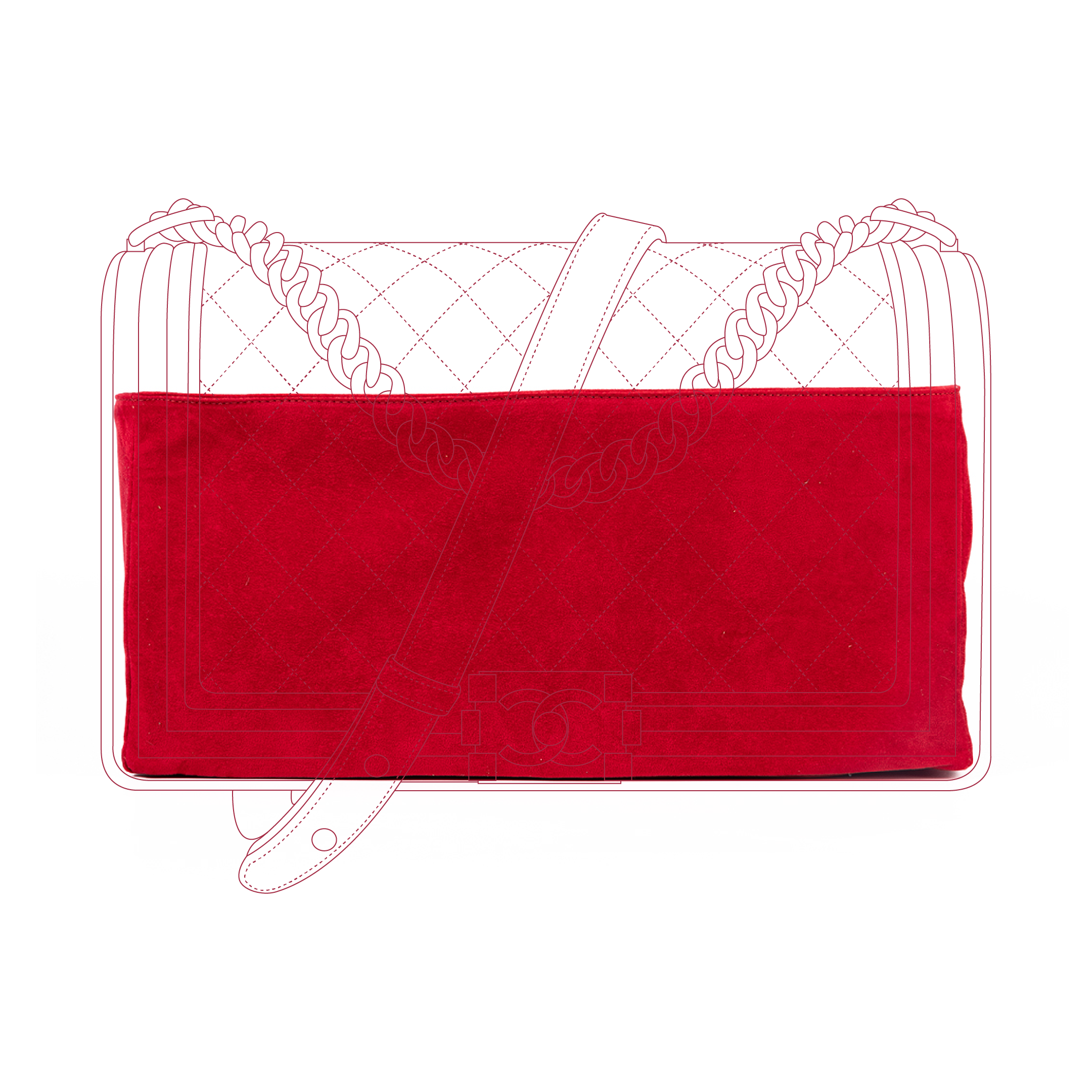 Organizer per Chanel Boy