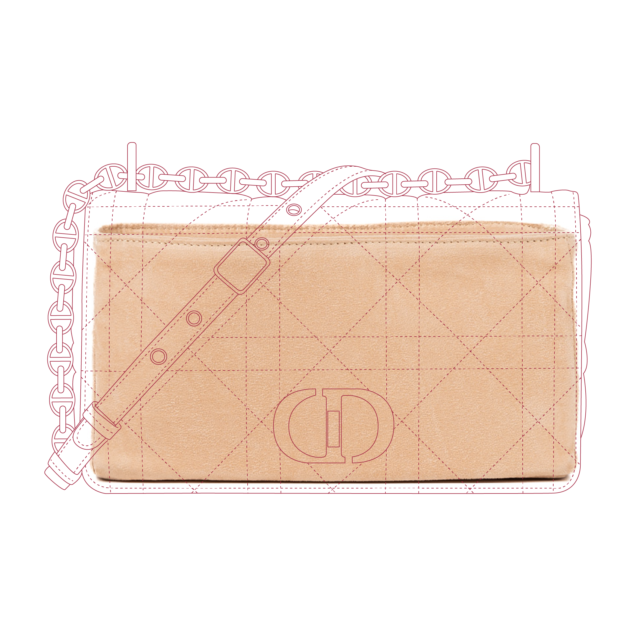 Organizer per Dior Caro