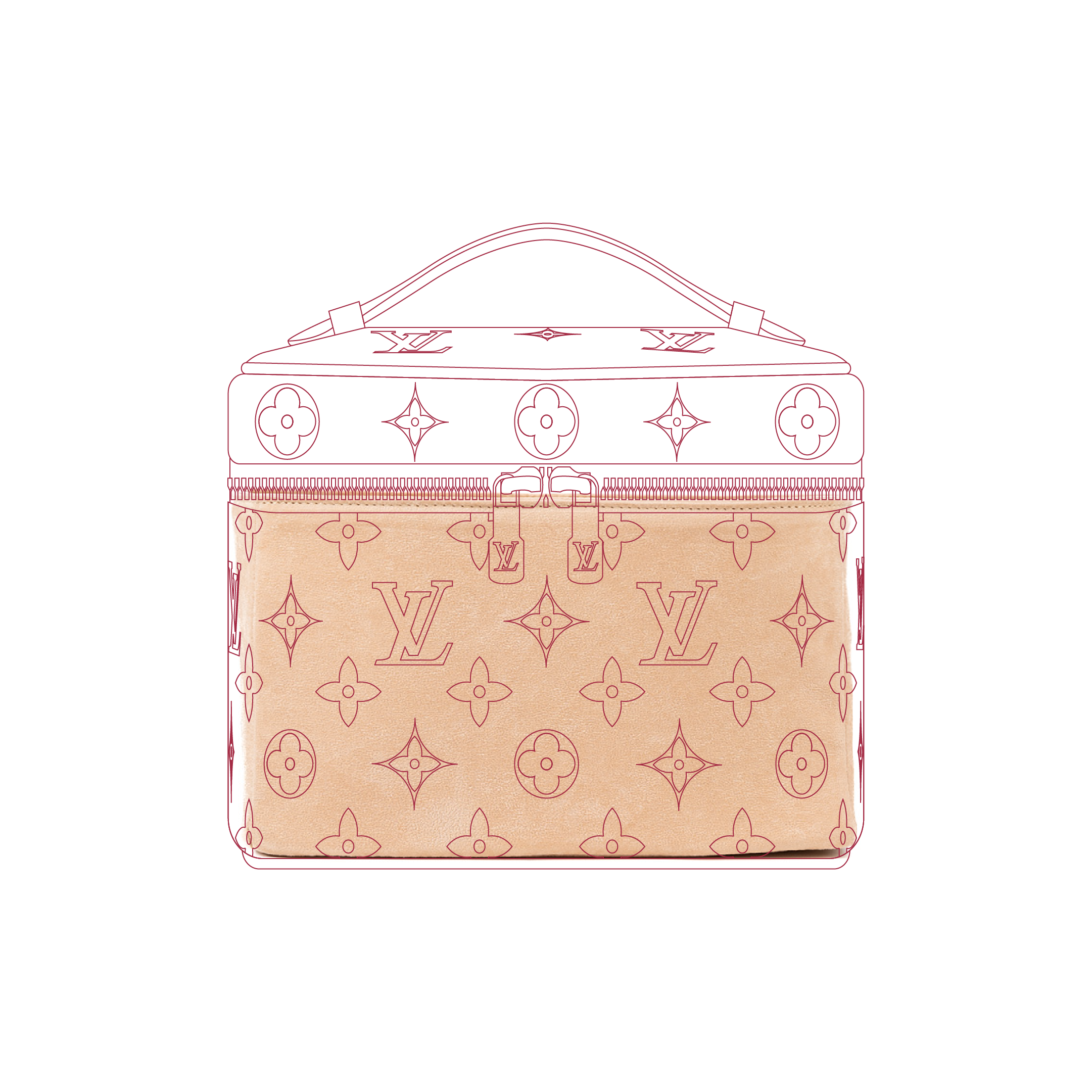 Organizer per Brauty Case Nice