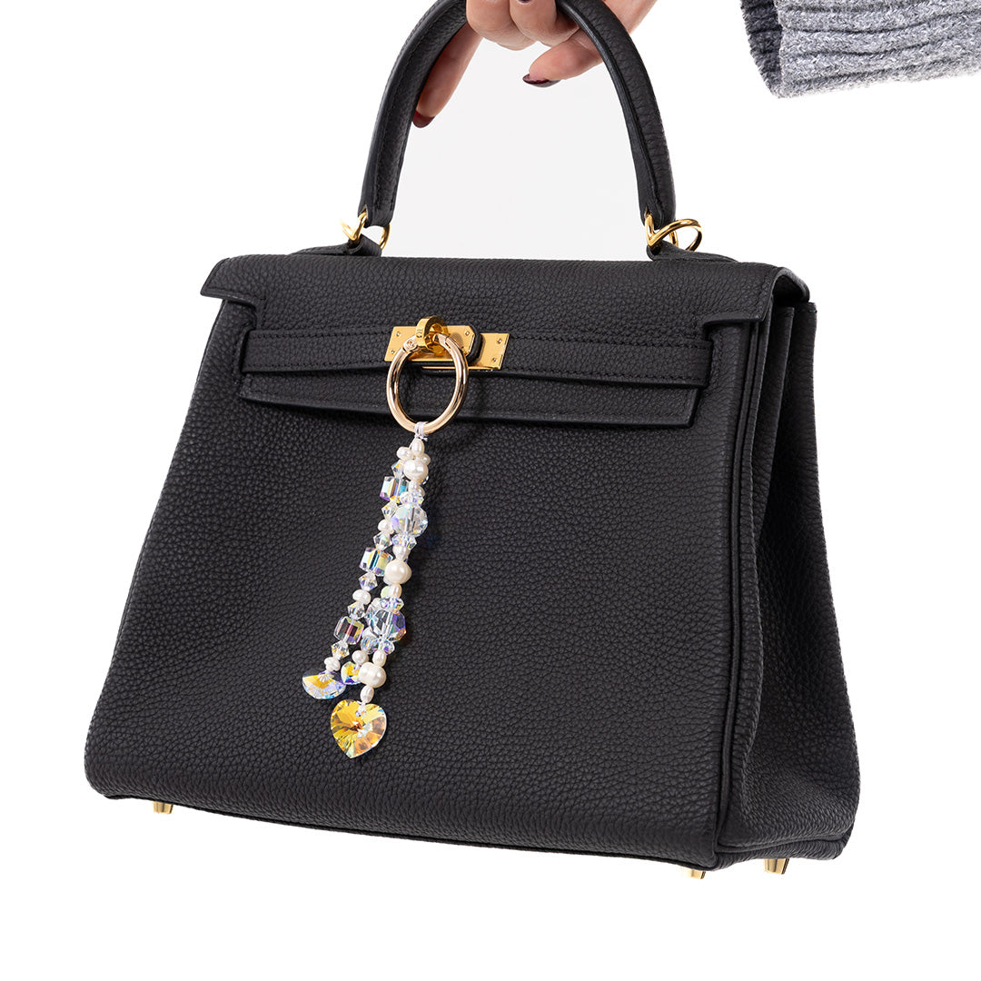 Charm Swarovski Cuore tre fili