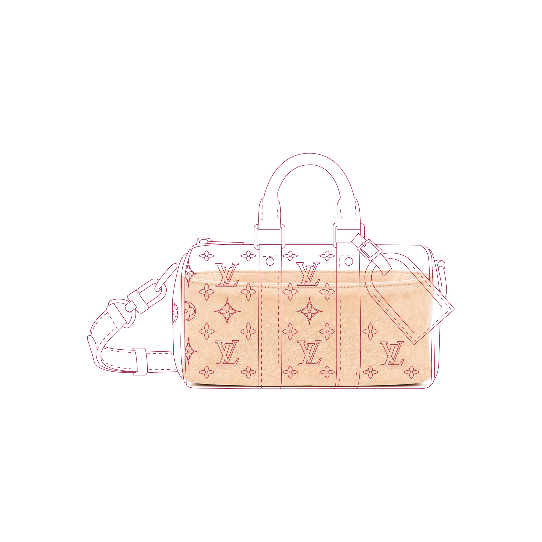 ORGANIZER PER KEEPALL BANDOULIÈRE