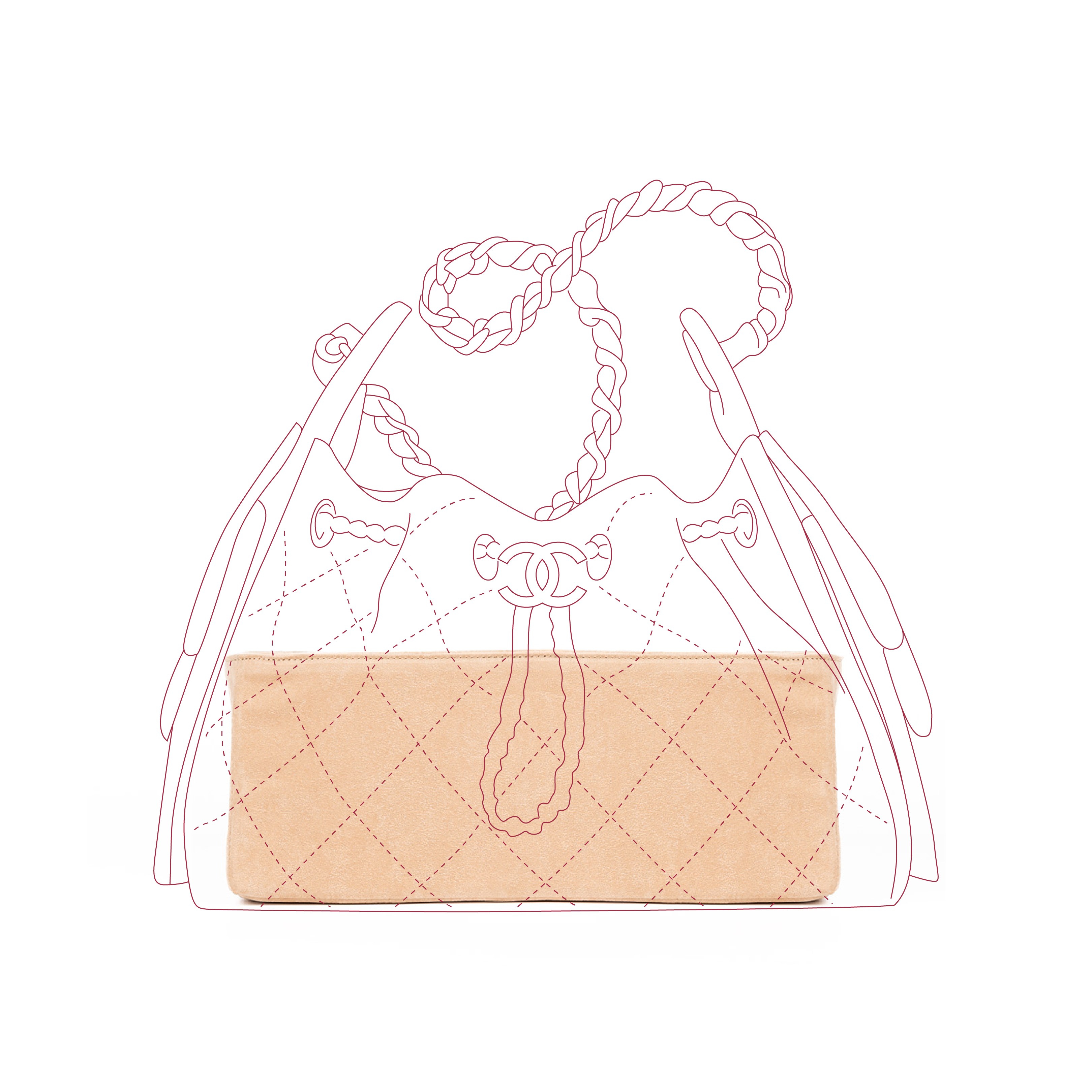 Organizer per Chanel 25