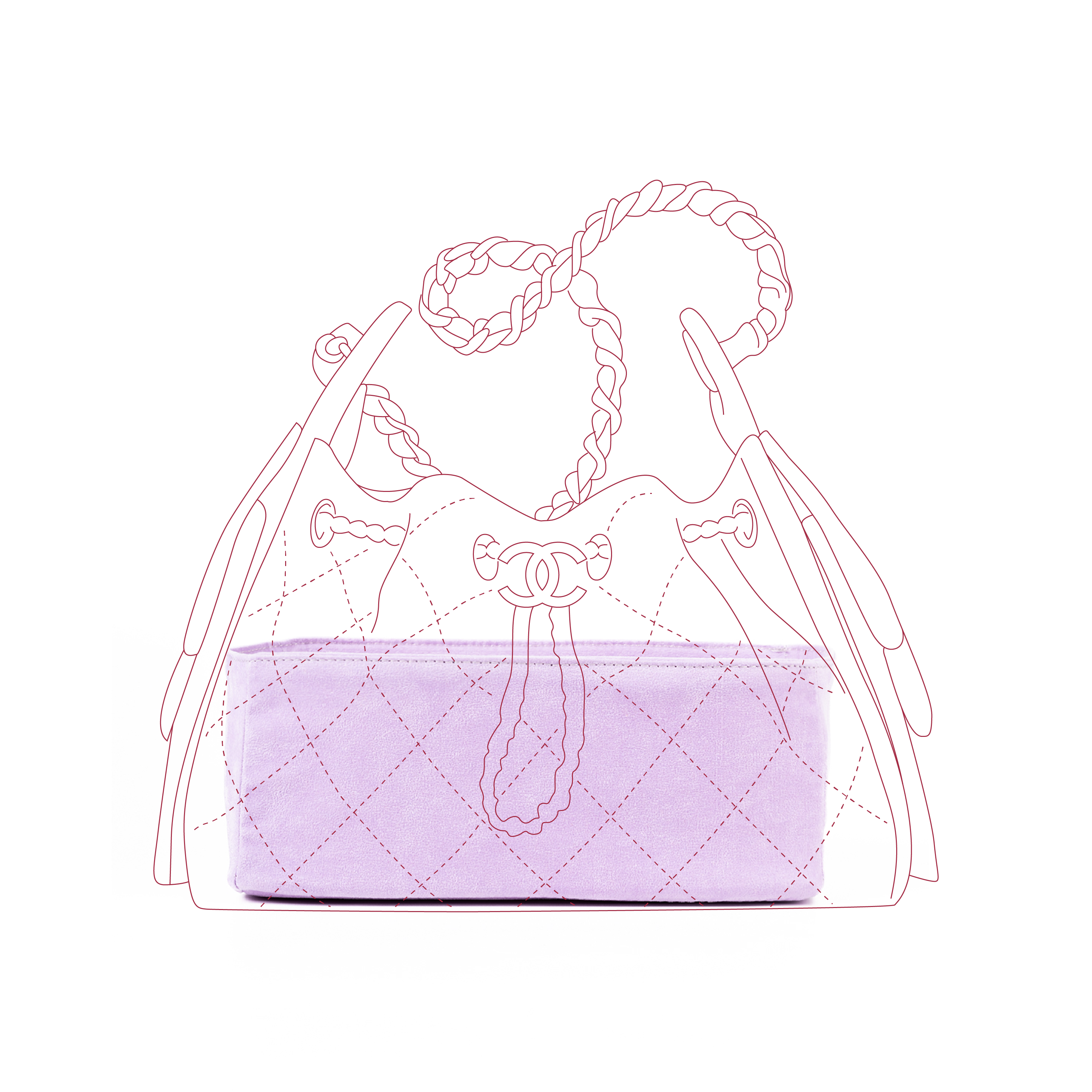 Organizer per Chanel 25