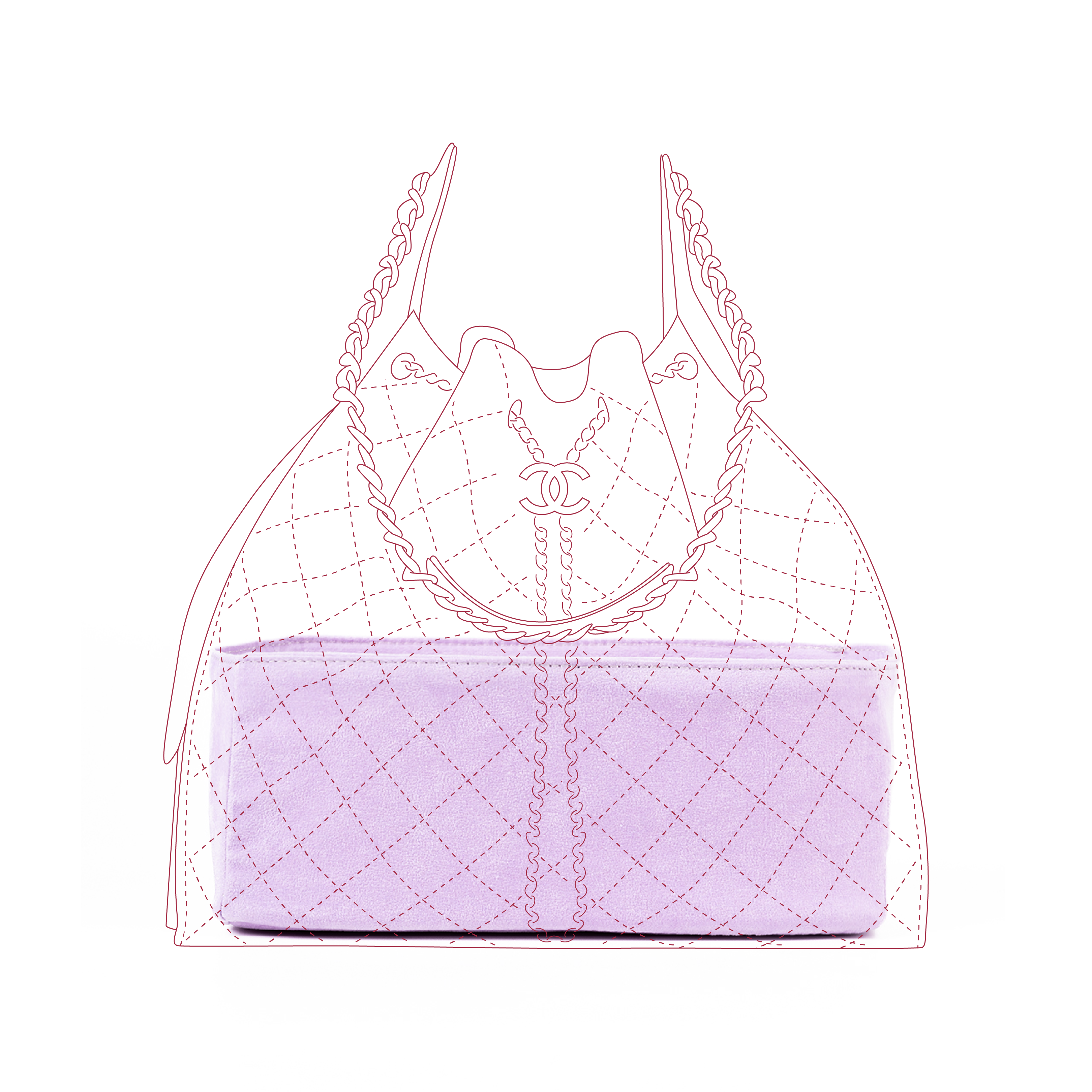 Organizer per Chanel 25