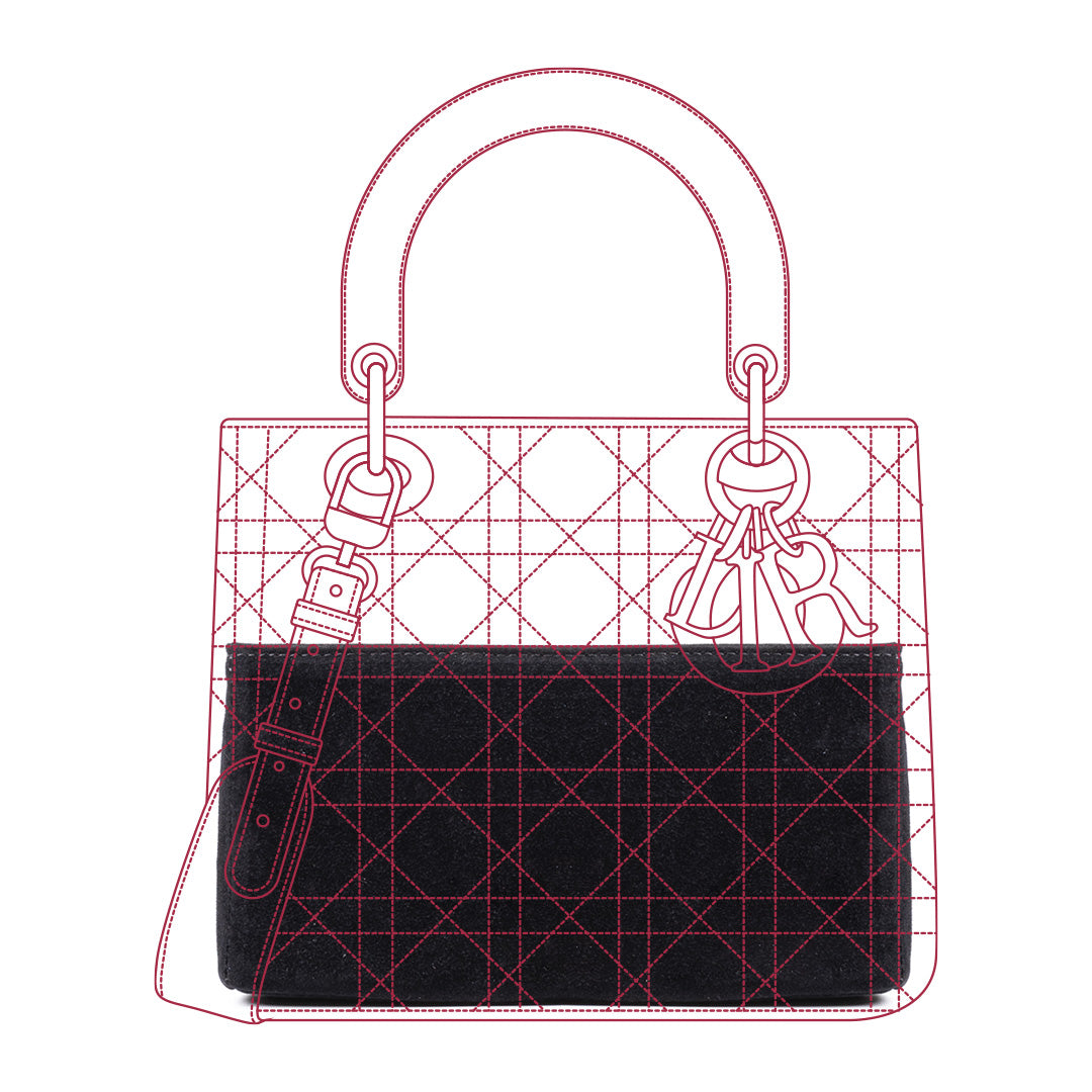 Organizer per Lady Dior Soft