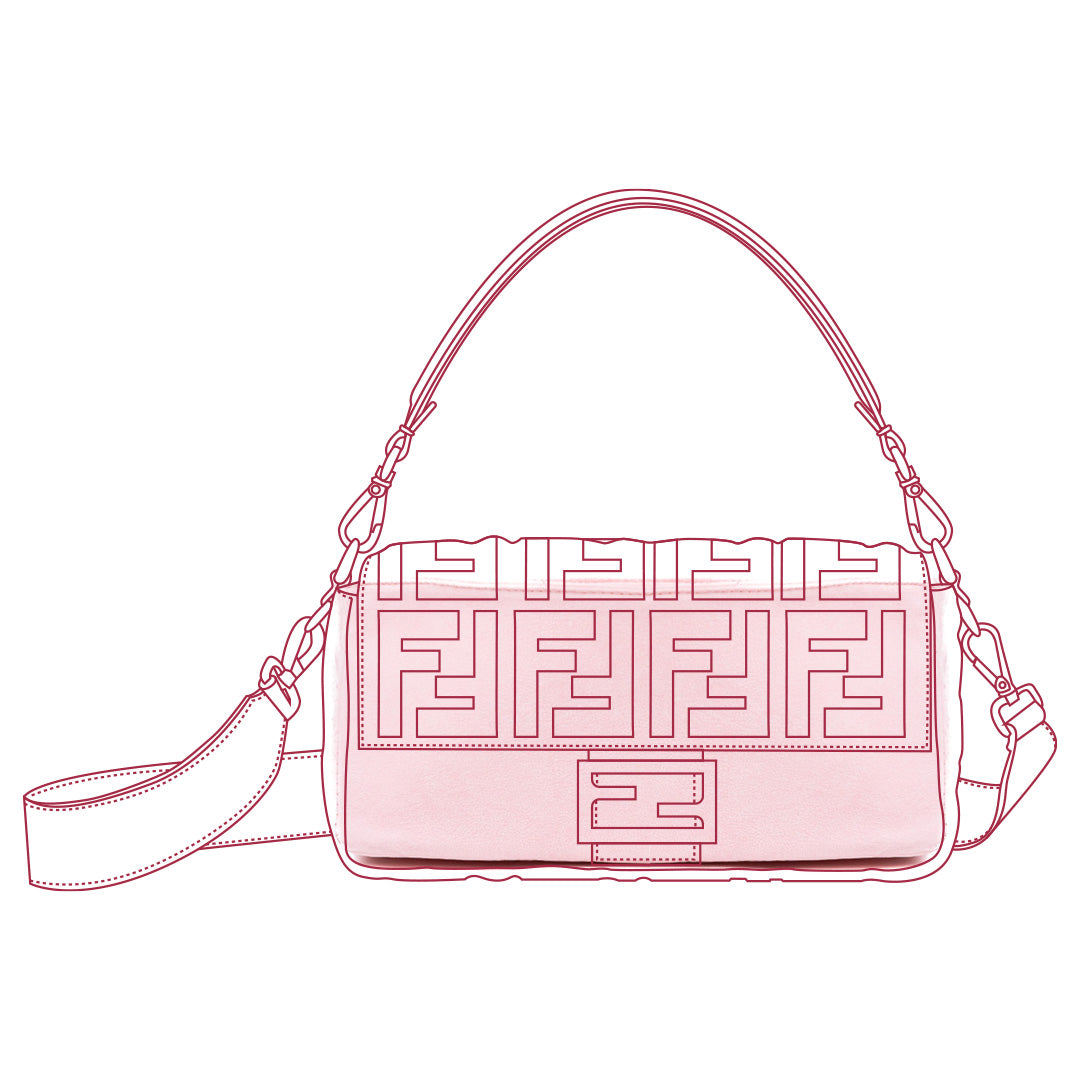 Organizer per Fendi Baguette
