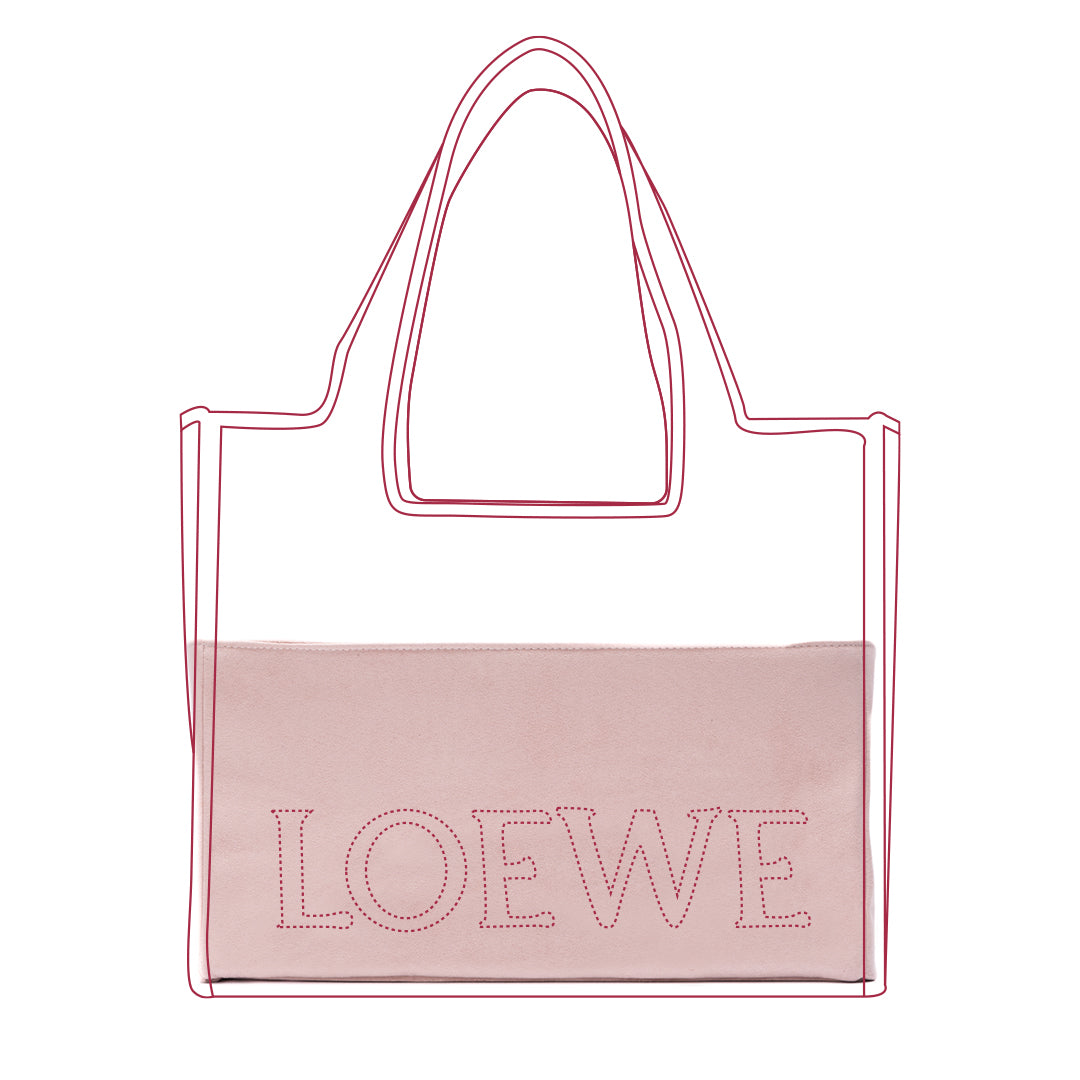 Organizer per Font Tote in rafia