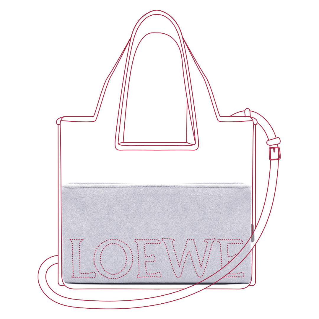 Organizer per Font Tote in rafia
