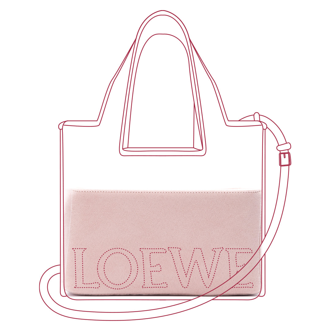Organizer per Font Tote in rafia