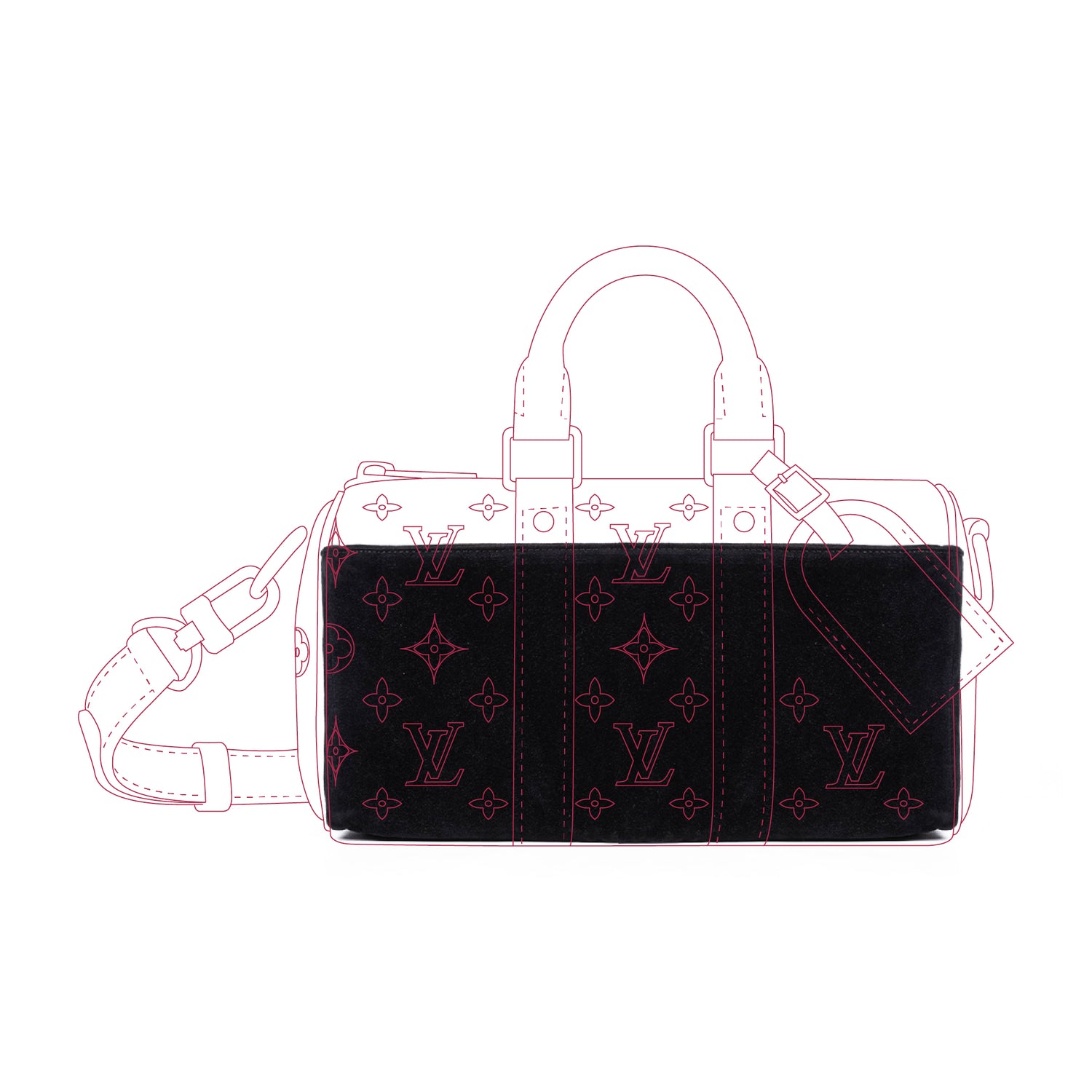 ORGANIZER PER KEEPALL BANDOULIÈRE