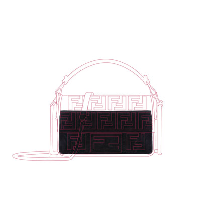 Organizer per Fendi Baguette