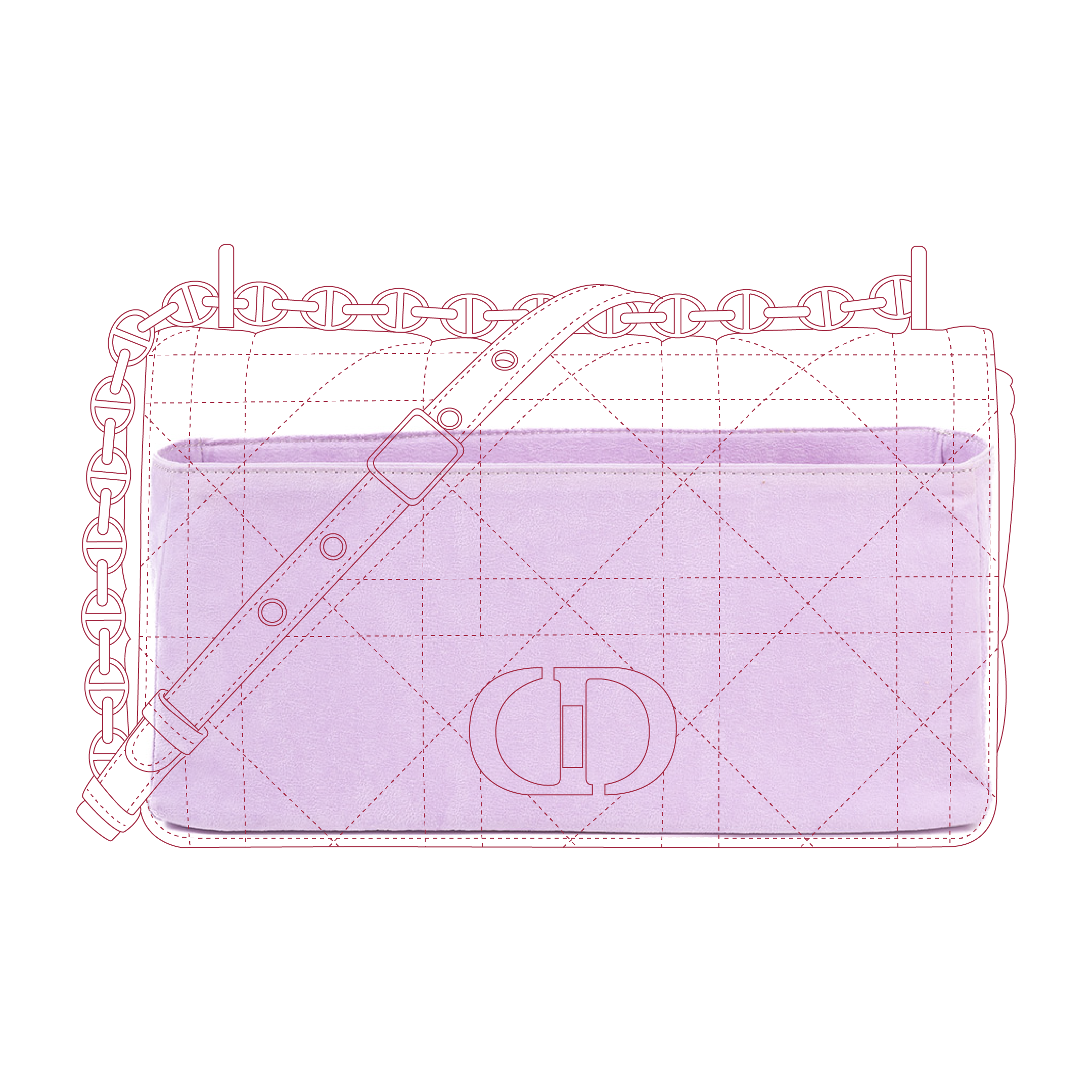 Organizer per Dior Caro