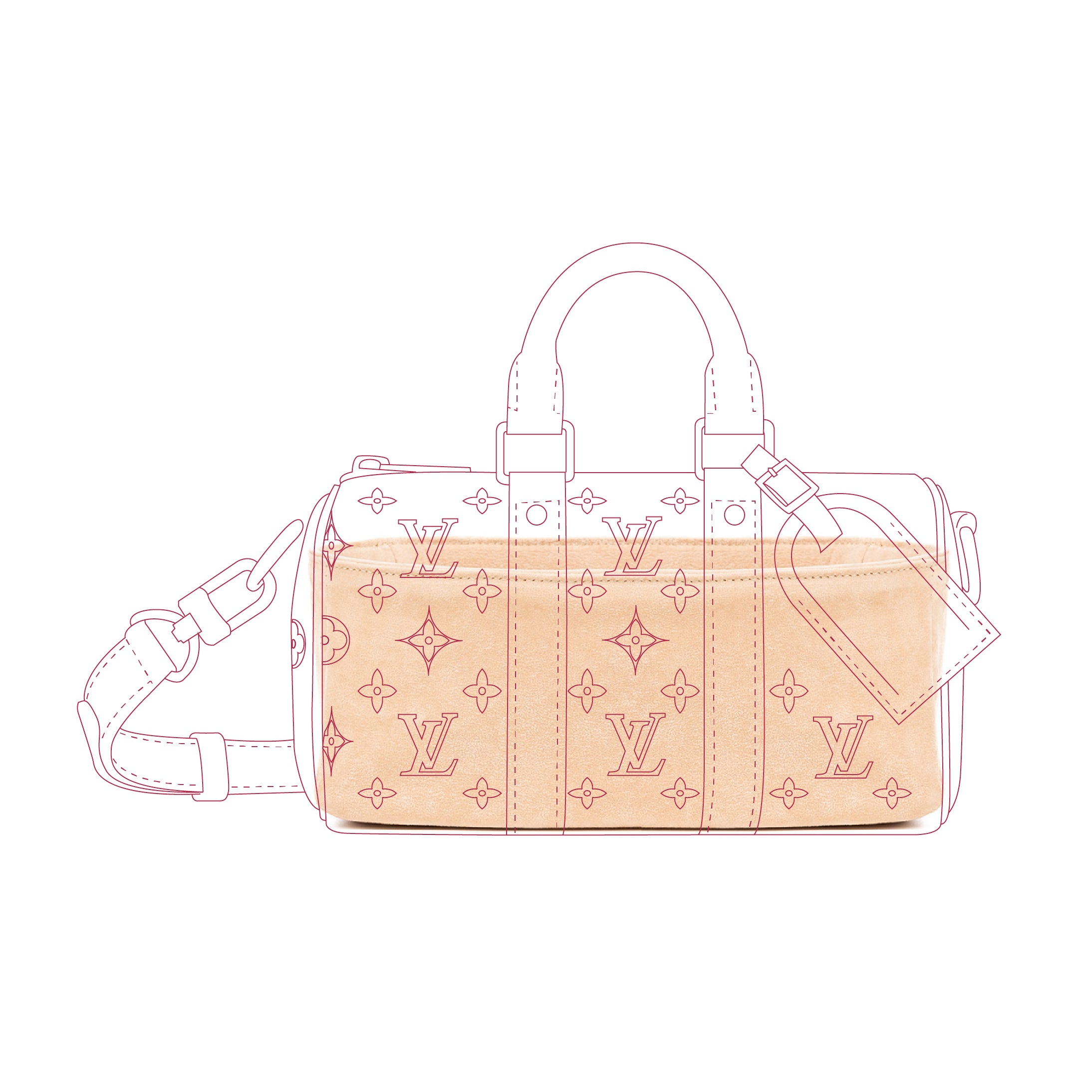 ORGANIZER PER KEEPALL BANDOULIÈRE