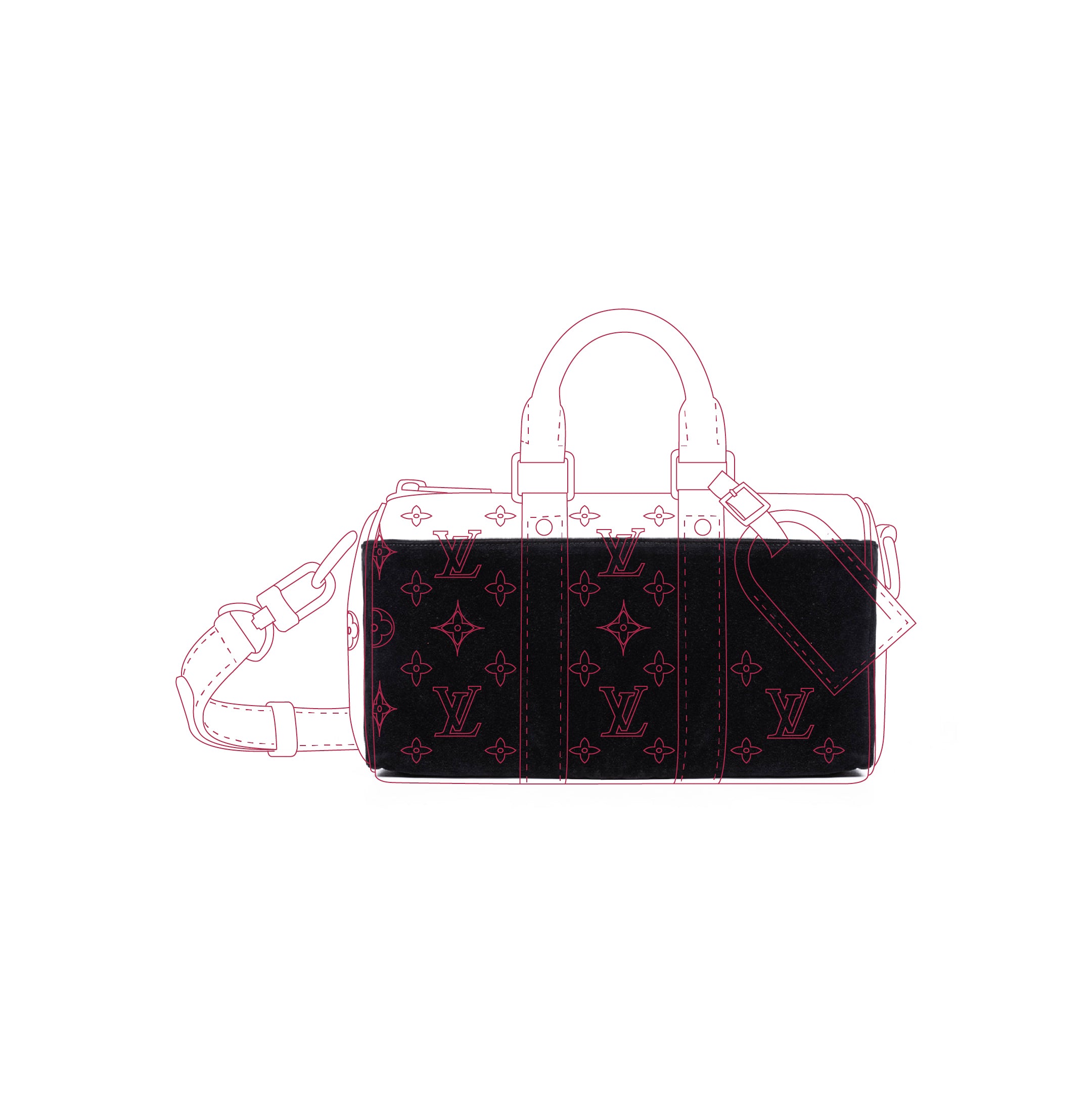 ORGANIZER PER KEEPALL BANDOULIÈRE