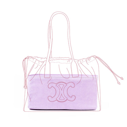 Organizer per Celine Cuir Triomphe con Coulisse