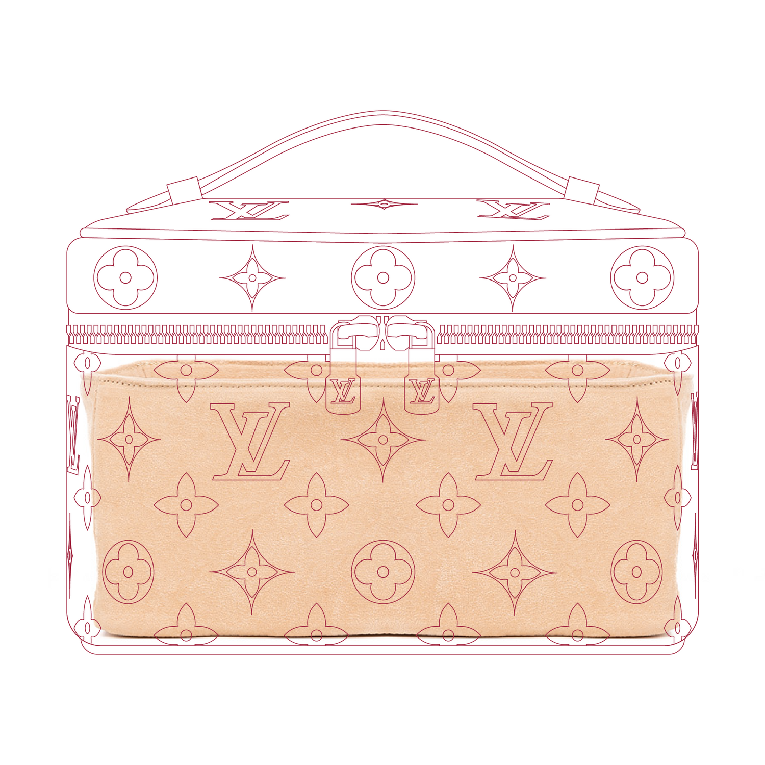 Organizer per Brauty Case Nice