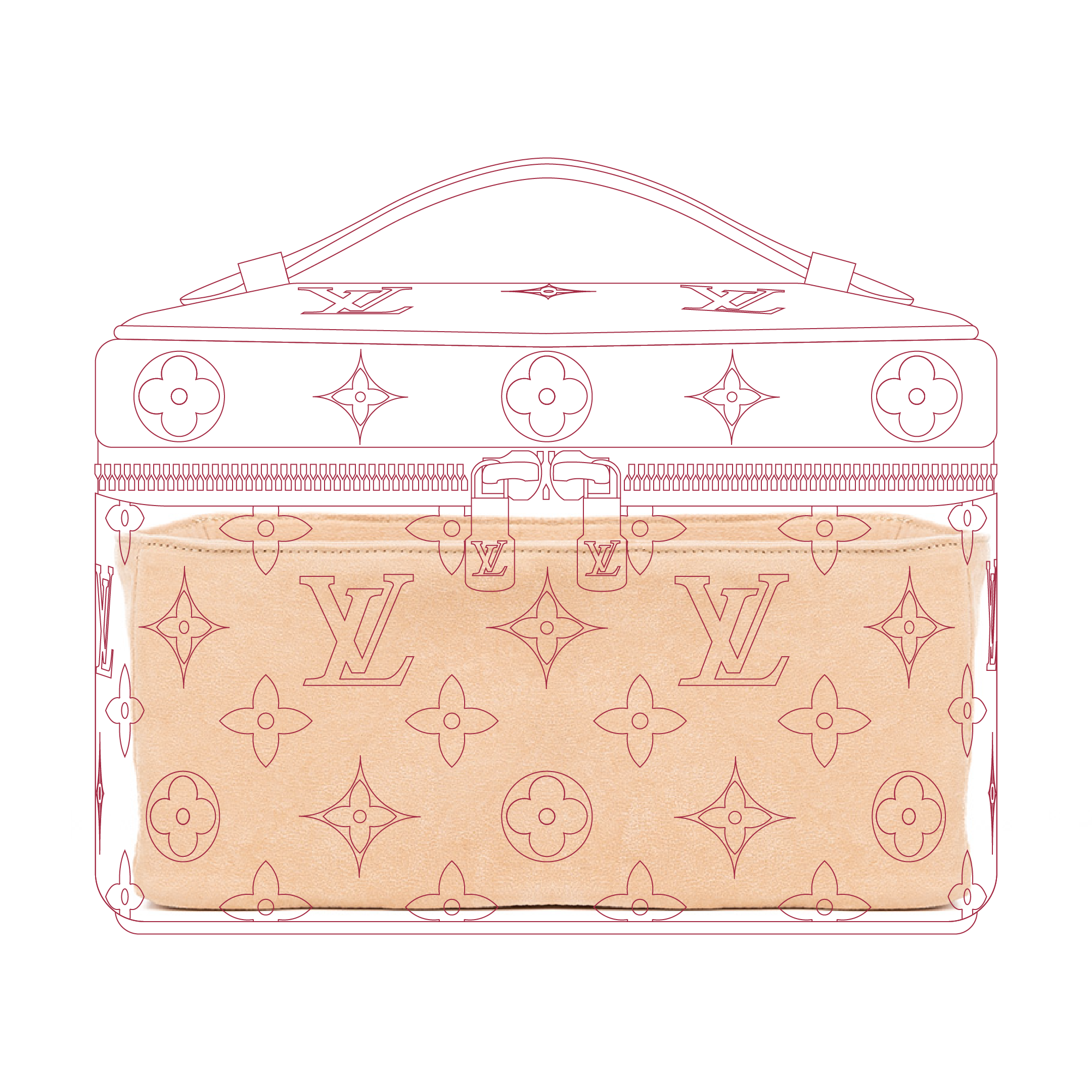 Organizer per Brauty Case Nice