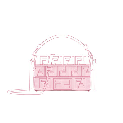 Organizer per Fendi Baguette