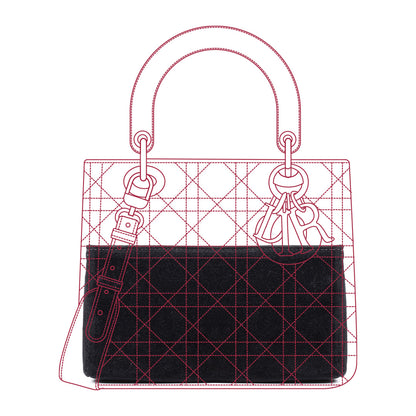 Organizer per Lady Dior Soft