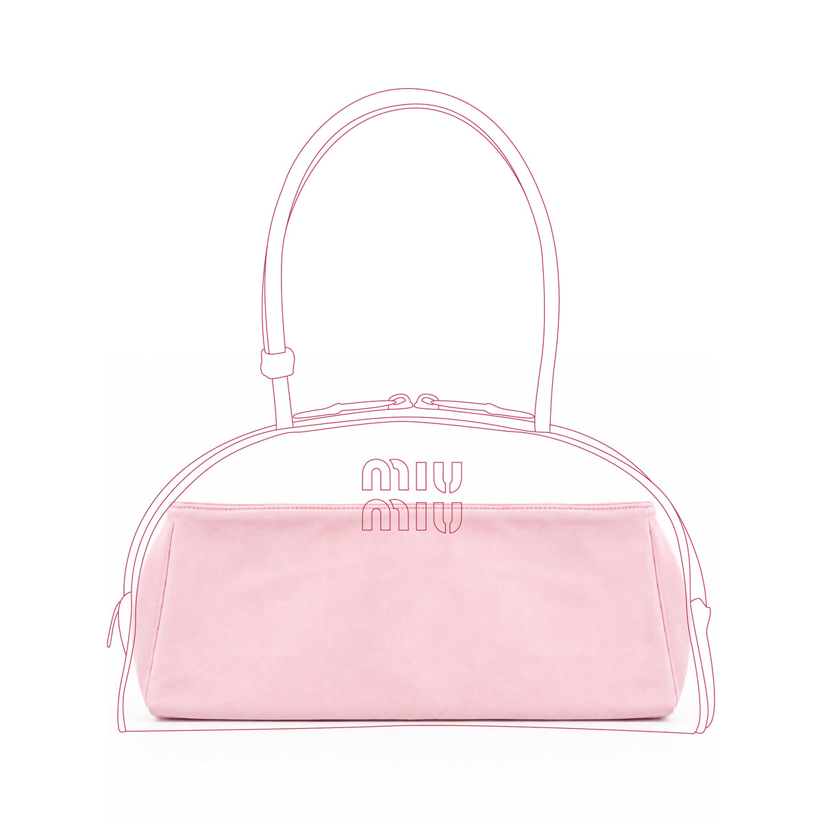 Organizer per Miu Miu Beau rotonda